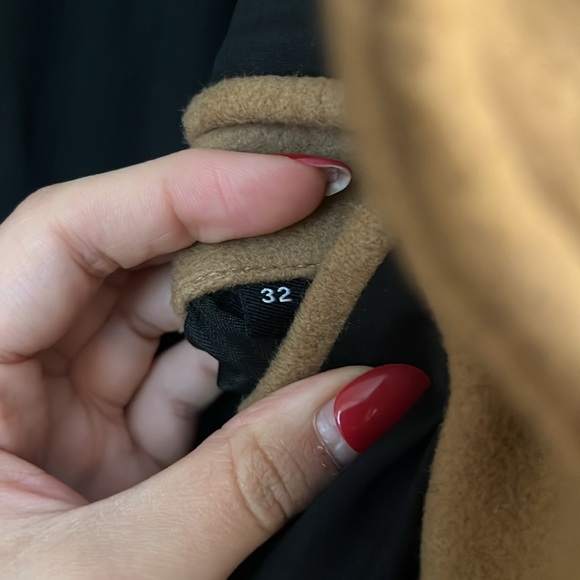 The Kooples Wool Trench with Leather Accents - Picture 6 of 7